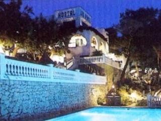 Hostal Los Pinos Cala de Sant Vicenc Zewnętrze zdjęcie