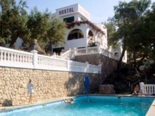 Hostal Los Pinos Cala de Sant Vicenc Zewnętrze zdjęcie