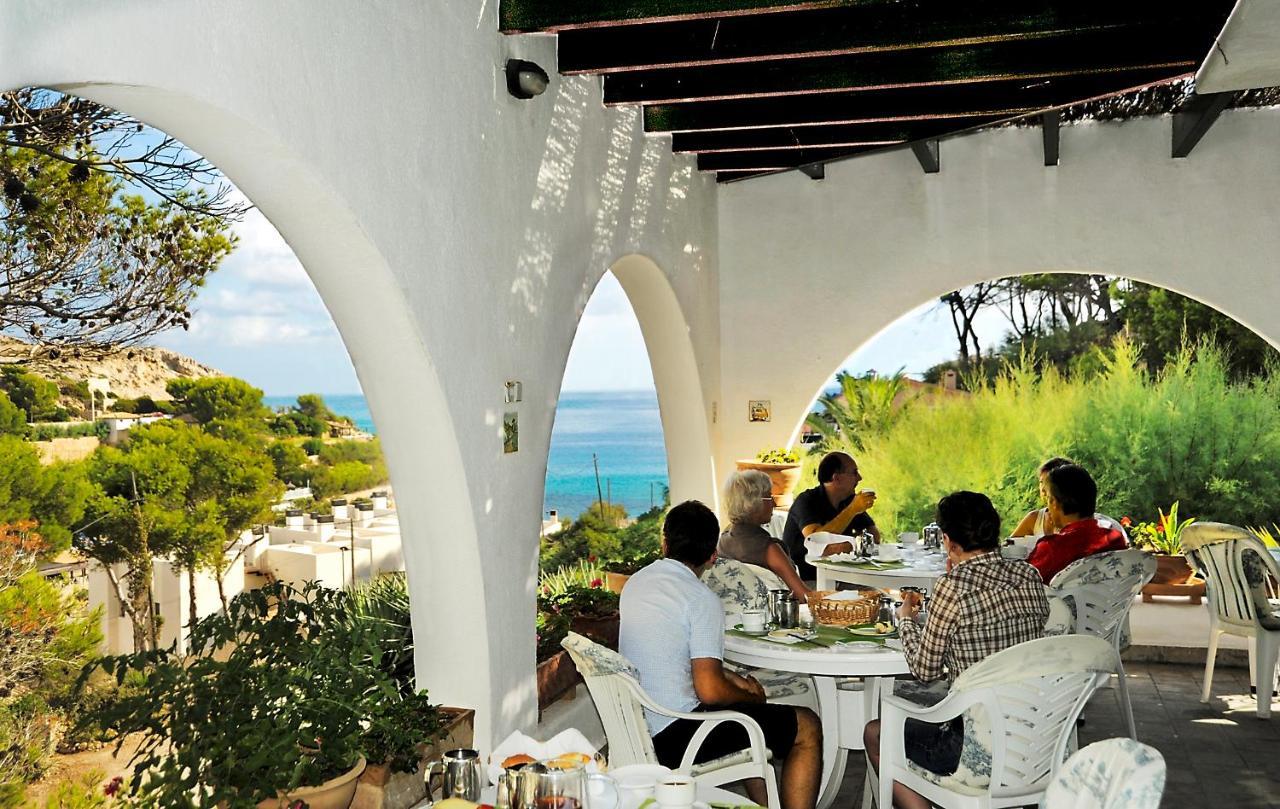 Hostal Los Pinos Cala de Sant Vicenc Zewnętrze zdjęcie