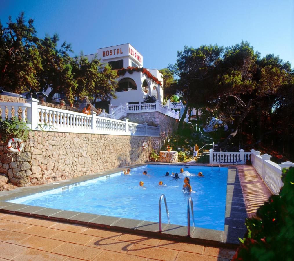 Hostal Los Pinos Cala de Sant Vicenc Zewnętrze zdjęcie