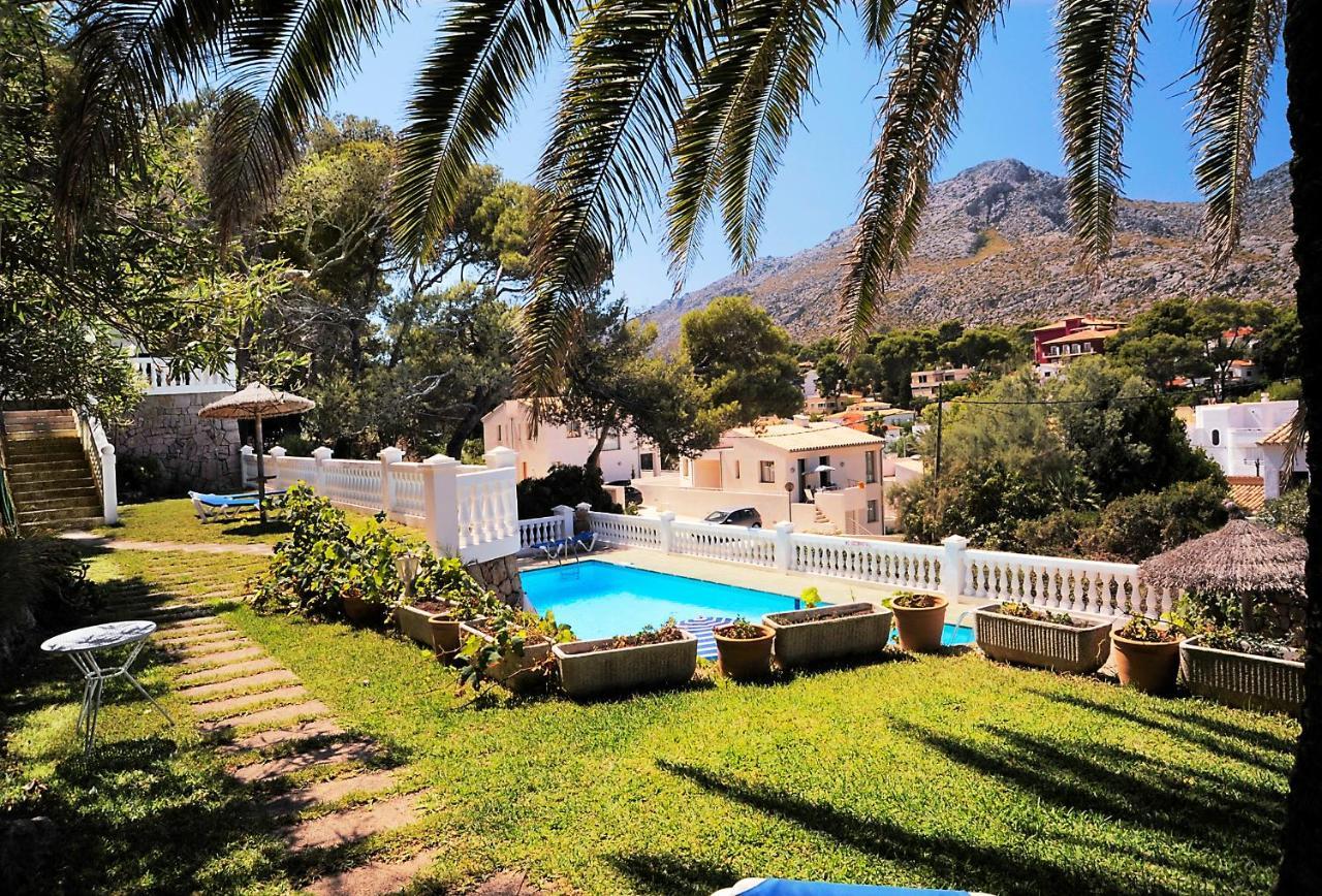 Hostal Los Pinos Cala de Sant Vicenc Zewnętrze zdjęcie