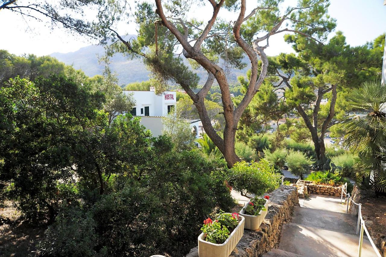 Hostal Los Pinos Cala de Sant Vicenc Zewnętrze zdjęcie