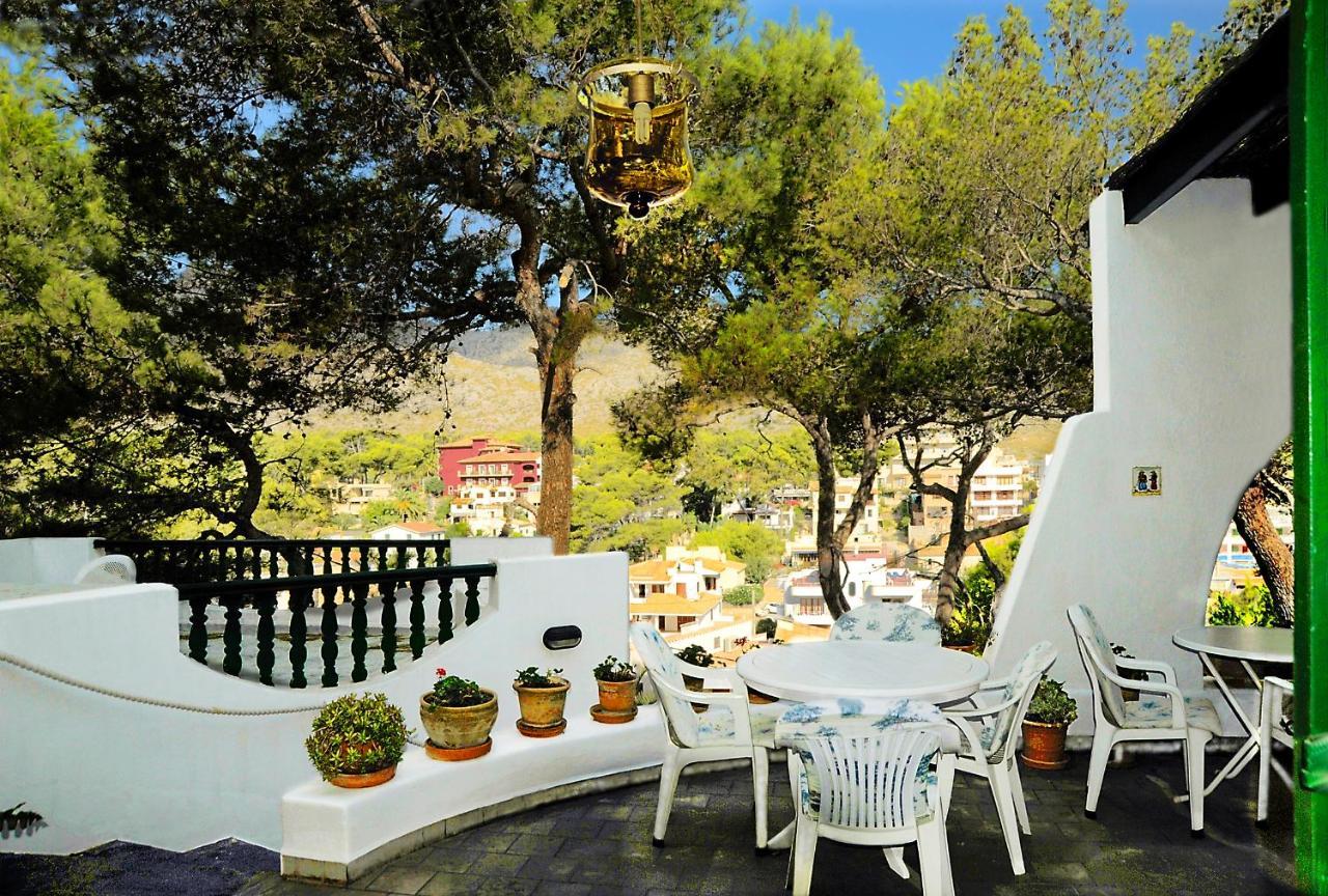 Hostal Los Pinos Cala de Sant Vicenc Zewnętrze zdjęcie